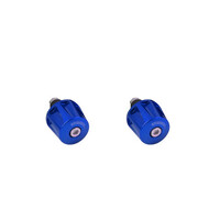 Accossato Handlebar Ends TK001 Aluminium 12 - 20mm blue