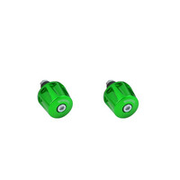 Accossato Handlebar Ends TK001 Aluminium 12 - 20mm green