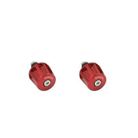 Accossato Handlebar Ends TK001 Aluminium 12 - 20mm red Product thumb image 1