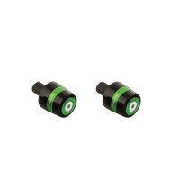 Accossato Handlebar Ends TK002 Aluminium 12 - 20mm green