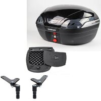 Coocase S48 Astra Basic Topbox 48L AND Universal Rack - Black