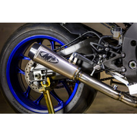 M4 GP2 Titanium SLIP-ON W/CAT Eliminator Yamaha R1 2015-2024 Product thumb image 1