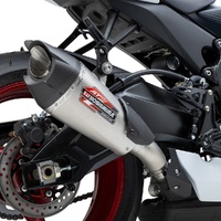 GSX-R600/750 2011-24 AT2 Stainless Slip-On Exhaust, w/ Stainless Muffler