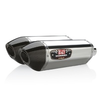 YZF-R1 2009-2014 R-77 Stainless Slip-On Exhaust, w/ Stainless Mufflers