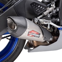 YZF-R6V 2006-2020 AT2 Stainless Slip-On Exhaust, w/ Stainless Muffler