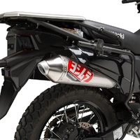 KLR650 2022-24 Race RS-2 Stainless Slip-On Exhaust, w/ Stainless Muffler