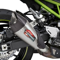 Z900 2017-2024 AT2 Stainless Slip-On Exhaust, w/ Stainless Muffler