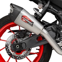 YZF-R7 2022-2025 Stainless High Mount Muffler Kit