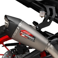 YZF-R7 2022-2025 Titanium High Mount Muffler Kit