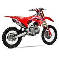 CRF450R/RX 2021-2024|2021-2024|2023-2024 / CRF450R-S 2021-2024|2023-2024 RS-12 Stainless Full Exhaust, w/ Stainless Muffler