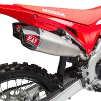 CRF250R 2020-2021 / RX RS-9T Stainless Slip-On Exhaust, w/ Dual Stainless Mufflers
