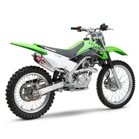 KLX140/L/G/R/RL/RF 2011-2024 RS-9 Stainless Full Exhaust, w/ Aluminum Muffler