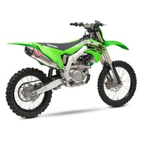 KX250/X 2021-2024 RS-12 Stainless Full Exhaust, w/ Aluminum Muffler