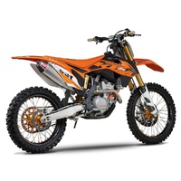 KTM 250 SX-F 2013-2015 RS-4 Titanium Full Exhaust, w/ Titanium Muffler
