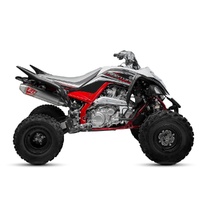 Raptor 700/R/SE 2015-2025 RS-2 Stainless Full Exhaust, w/ Aluminum Muffler