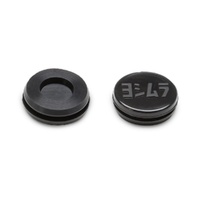 Rubber Grommet With Logo TO Cover END-CAP Insert Hole For RS-9 Mufflers Only