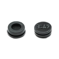 Rubber Grommet With Logo TO Cover END-CAP Insert Hole For Most Mufflers