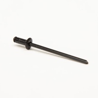 Aluminum Black Rivet For Muffler Name Badge 1/8 in. (sold each)