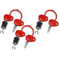 Givi 3-CASE Lock SET With 6 Matched Keys (Z228)